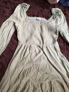 Urbanic Sage Green Maxi/ Long  Dress Brand New