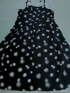 Cute Daisy Print Sundress