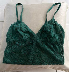 Emerald Lace Bralette