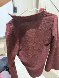Chic Textured Button-Up shirt
