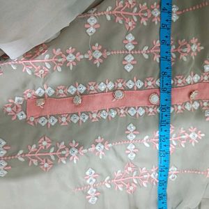 Embroidered Kurta Set with Dupatta