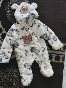 Cozy Teddy Bear Baby Robe