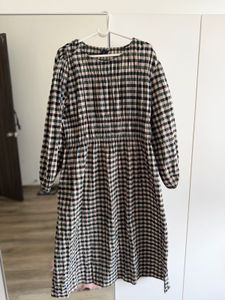 M& S Gingham Check Midi Dress (Size 18-20 / XXL)