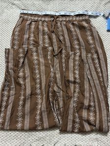 Ethnic Brown Embroidere co-ord set