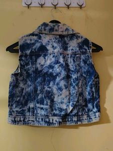 Sleeveless Denim Jacket