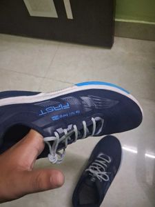 Stylish Men's Dark Blue Sports Shoes