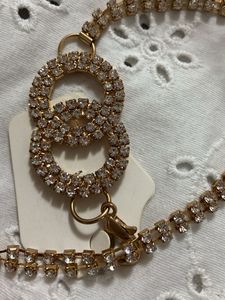 Rhinestone Chain Belt