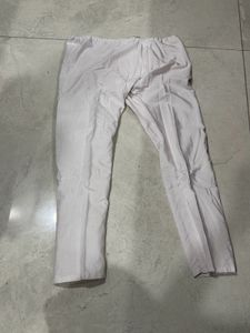 Classic White Ethnic Pants