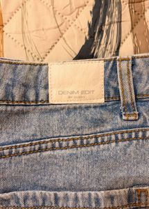 Sparkly Denim Mini Skirt