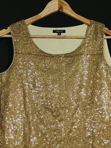 Cream Printed Top (Women)