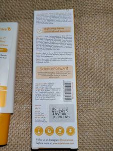 WishCare Vitamin C Milk Sunscreen SPF 50+