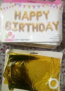 🆕 Happy Birthday Foil Balloons