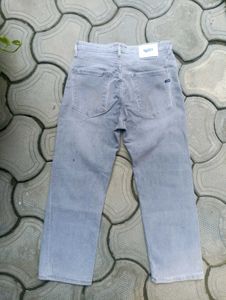 Grey Denim Jeans