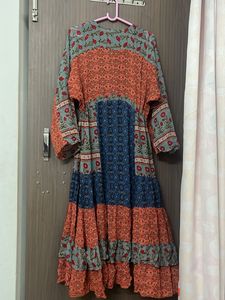 Zara Boho Patchwork Maxi Dress for L &amp;xl
