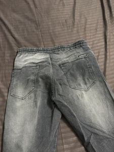 Charcoal joggers