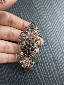 Elegant Rhinestone Hair Clips Set