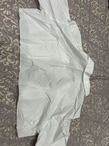 women’s White Casual cropped Shirt