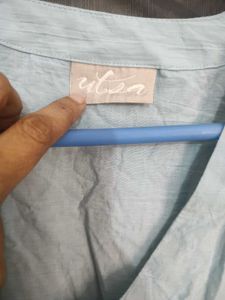 Stylish Blue Tunic Top by Westside....