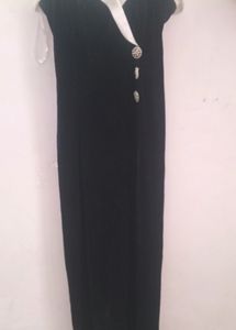 Black Velvet Dress