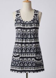 Patterned Casual Dress