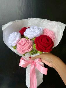 Crochet Flower Bouquet