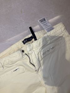 Yellow Cropped Trousers