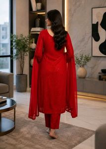 ❤️ Elegant Red Ethnic Suit Set ❤️