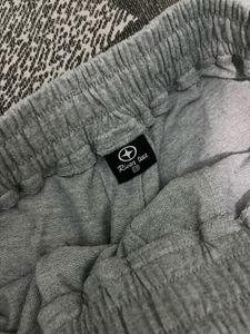 Gray Wide Leg Sweatpants