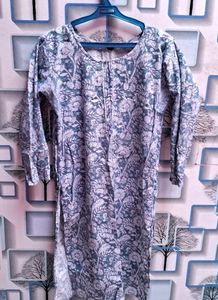 Flower Print Kurti