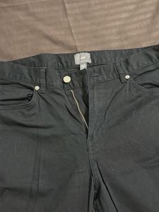 Casual black trousers