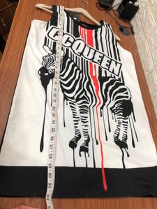 Stylish zebra dress
