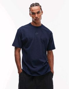 Nike Men's Blue Grey T-Shirt