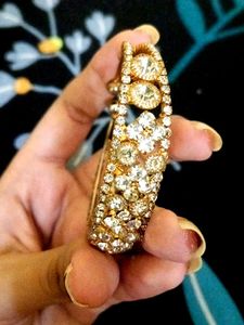 Exquisite CZ Bangle Bracelet