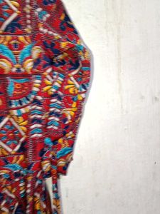 Bohemian Print Cotton Kurta