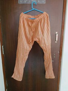 Peach light Orange Floral Kurta Set w dupatta