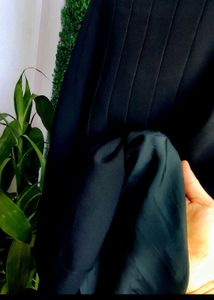 Elegant Black Chiffon Dress