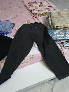 H&amp;M Loose Fit Straight Leg Jeans