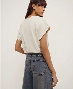Graphic Print Cropped Top