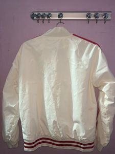 White Party jacket with Red Stripes
