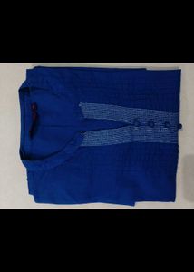 Blue short kurti