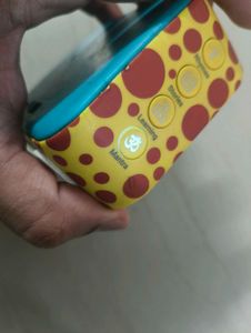 Portable Yellow Bluetooth Speaker