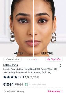 L'Oreal Infallible Powder Foundation New Wdt Tag