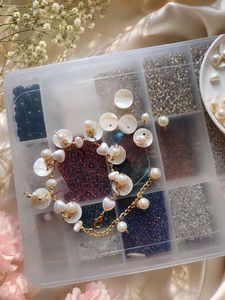 handcrafted Boho Pearl &amp; Shell Charm Necklace