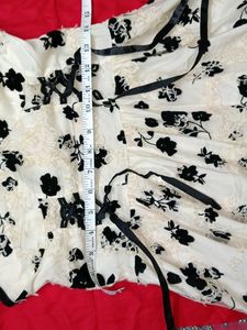 Floral Lace Corset Dress