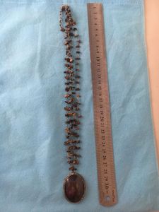 Tiger's Eye Chip Necklace