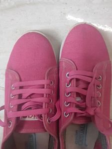 Pink ASIAN VL-11 women's causal canvas