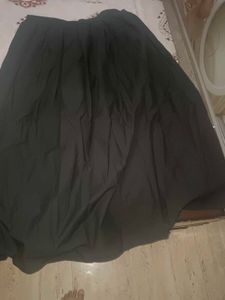 Chic Black Crop Top &amp; Maxi Skirt Set