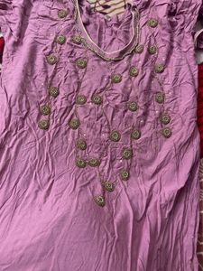 Pretty Pyaji Color Kurti