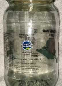 Empty Glass Jar