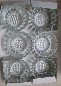 GLASS BOWL 6 PIECES